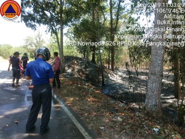 KEBAKARAN HUTAN DAN LAHAN DI KAWASAN KELURAHAN TEMBERAN
