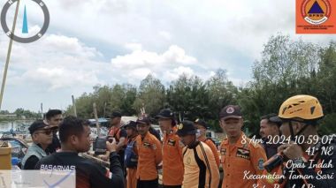 LAPORAN BENCANA ORANG HILANG TERBAWA ARUS SUNGAI