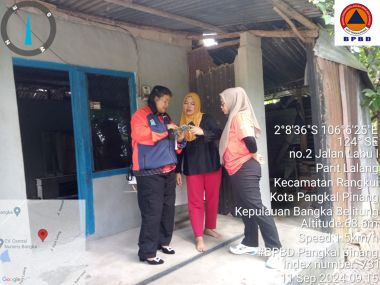 LAPORAN BENCANA/KEJADIAN REGU 2 BPBD KOTA PANGKAL PINANG  Melaporkan informasi/kejadian
