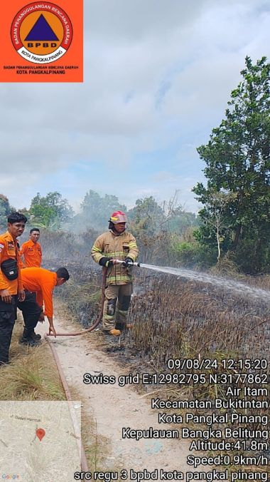 LAPORAN BENCANA/KEJADIAN REGU 3 BPBD KOTA PANGKALPINANG