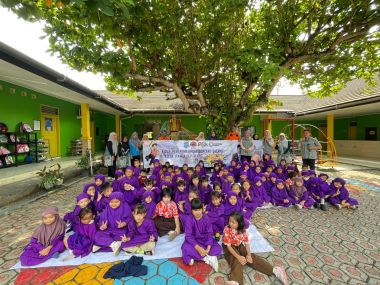 KEGIATAN SOSIALISASI, KOMUNIKASI, INFORMASI DAN EDUKASI (KIE) RAWAN BENCANA DI TK ADHYAKSA PANGKALPINANG 2024