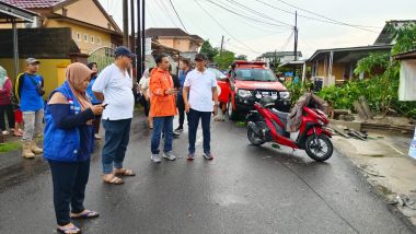 PUTING BELIUNG MENERJANG RUMAH WARGA